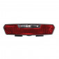 TAILLIGHT ON BATTERY -ON CARRIER- AXA JUNO AUTO 80mm - SUPPLIED WITH 2 AAA BATTERIES ( 500M VISIBLE) 8713249282008
