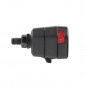 TAILLIGHT ON BATTERY -ON CARRIER- AXA JUNO AUTO 80mm - SUPPLIED WITH 2 AAA BATTERIES ( 500M VISIBLE) 8713249282008