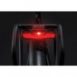 TAILLIGHT ON BATTERY -ON CARRIER- AXA JUNO AUTO 80mm - SUPPLIED WITH 2 AAA BATTERIES ( 500M VISIBLE) 8713249282008