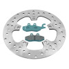 BRAKE KIT (DISC + PADS) FRONT "PIAGGIO GENUINE PART" 125-250 X8, 300 CARNABY/GILERA 125-250 NEXUS/APRILIA 125-300 SR-MAX -1R000487-