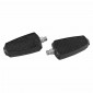 PEDAL FOR MOPED - UNION FOR PEUGEOT 103 SP-MVL/MBK 51 BLACK (PAIR) -SELECTION P2R-