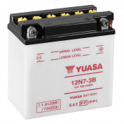 BATTERIE 12V 7 Ah 12N7-3B YUASA CONVENTIONNELLE AVEC ENTRETIEN (Lg135xL75xH133mm) 5050694010392