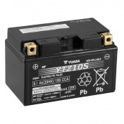 BATTERIE 12V 8,6 Ah YTZ10S YUASA MF ACTIVEE EN USINE PRETE A L'EMPLOI (Lg150xL87xH93mm)