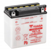 BATTERIE 12V 8 Ah YB7L-B YUASA YUMICRON AVEC ENTRETIEN (Lg135xL75xH133mm)