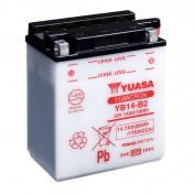 BATTERIE 12V 14 Ah YB14-B2 YUASA YUMICRON AVEC ENTRETIEN (Lg134xL89xH166mm)