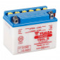 BATTERIE 12V 4 Ah YB4L-B YUASA YUMICRON AVEC ENTRETIEN (Lg120xL70xH92mm)