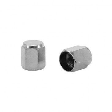 VALVE CAP -SCHRADER - STEEL M2 (PAIR) -SELECTION P2R-