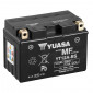 BATTERIE 12V 10 Ah YT12A-BS YUASA MF SANS ENTRETIEN LIVREE AVEC PACK ACIDE (Lg150xL87xH105mm)