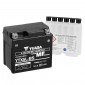 BATTERIE 12V 4 Ah YTX5L-BS YUASA MF SANS ENTRETIEN LIVREE AVEC PACK ACIDE (Lg114xL71xH106mm)