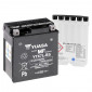 BATTERIE 12V 6 Ah YTX7L-BS YUASA MF SANS ENTRETIEN LIVREE AVEC PACK ACIDE (Lg114xL71xH131mm) 5050694001864