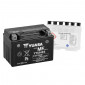 BATTERIE 12V 8 Ah YTX9-BS YUASA MF SANS ENTRETIEN LIVREE AVEC PACK ACIDE (Lg152xL87xH107mm)