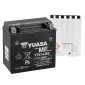 BATTERIE 12V 12 Ah YTX14-BS YUASA MF SANS ENTRETIEN LIVREE AVEC PACK ACIDE (Lg150xL87xH145mm)