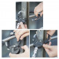 ANTITHEFT FOR BICYCLE - "HANDCUFFS" MASTERLOCK STREET CUFF L 36mm - supplied with 4 keys - SECURITY LEVEL 9 - 2 stars Fub Approved 3520190049605
