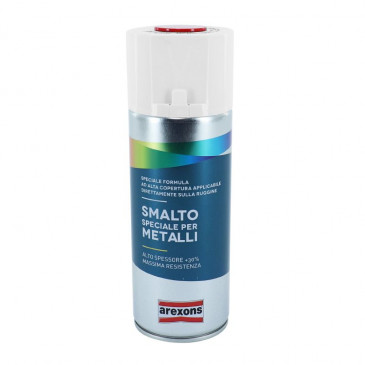 SPRAY-PAINT CAN AREXONSSMALTO FOR METAL- GLOSSY RED TRAFIC RAL 3020 -400 ml (3815)