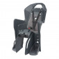 PORTE BEBE/SIEGE ENFANT ARRIERE POLISPORT A FIXER SUR PORTE BAGAGE FIXATION ETAU KOOLAH GRIS COUSSIN GRIS (9 A 22Kgs) HOMOLOGUE EN 14344 5604415052736