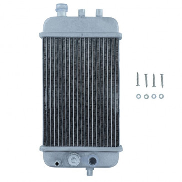 RADIATOR FOR 50cc MOTORBIKE DERBI 50 SENDA (WITH LOCATION FOR TEMP SENSOR) /GILERA 50 SMT, RCR -P2R-