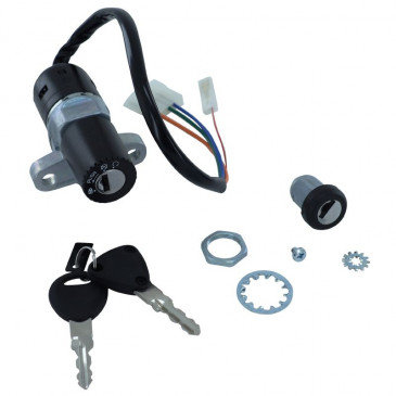 CONTACTEUR A CLE 50 A BOITE ADAPTABLE BETA 50 RR 2012>2020 AVEC SERRURE DE SELLE (OEM 024.40.008.00.00) -P2R-