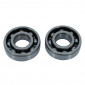 BEARINGS (PAIR) for PEUGEOT 50 KISBEE 4 stroke/KYMCO 50 AGILITY 4 stroke/SYM 50 ORBIT 4 stroke/SCOOT 50 CHINOIS 4 stroke GY6 139QMB -P2R- 3700948208472