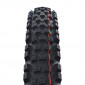 PNEU VTT GRAVITY / VAE 29 X 2.60 SCHWALBE EDDY CURRENT REAR ADDIX SUPER GRAVITY NOIR TUBELESS READY TS (65-622) HOMOLOGUE VAE e50