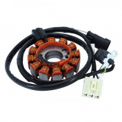 STATOR ALLUMAGE MAXISCOOTER ADAPTABLE PIAGGIO 125 LIBERTY 2011>2013, VESPA 125-150 LX 2009>2013, VESPA 125-150 S 2009>2013 (12 PÔLES -150W - TRIPHASE) -SGR- 3700948225646