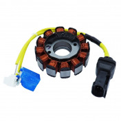 STATOR ALLUMAGE MAXISCOOTER ADAPTABLE APRILIA 125 SCARABEO, MOJITO, SR/GILERA 125 DNA, NEXUS, RUNNER/PIAGGIO 125 BEVERLY, LIBERTY, FLY, TYPHOON, ZIP, GTS (12 PÔLES) -SGR- 8434290544869