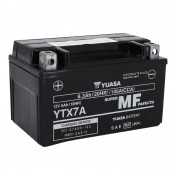 BATTERY 12V 6 Ah YTX7A YUASA AGM FACTORY ACTIVATED "READY TO USE" (Lg150xWd87xH94)