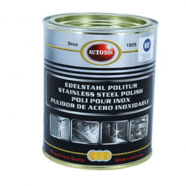 POLISH FOR METALICS - AUTOSOL for STAINLESS STEEL (CAN 750ml) (MADE IN GERMANY - PREMIUM QUALITY)