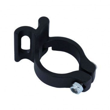 FRONT DERAILLEUR CLAMP- NEWTON -ALUMINIUM BLACK Ø . 28,6