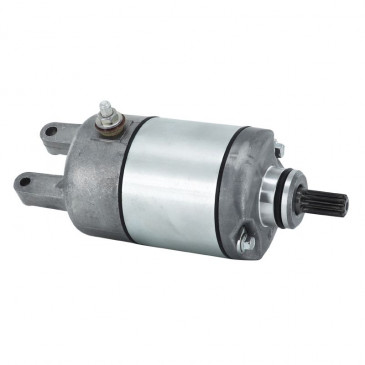 DEMARREUR MAXISCOOTER ADAPTABLE APRILIA 250-300 LEONARDO / BENELLI 250 VELVET / MBK 250 SKYLINER, 300 KILIBRE / YAMAHA 250-400 MAJESTY, 250 XCITY, 250-400 XMAX (12V/0,65Kw - 9 DTS) -SELECTION P2R- 3700948227084