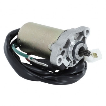 DEMARREUR SCOOT ADAPTABLE PEUGEOT 50 LOOXOR TDSI, JET FORCE, ELYSTAR INJECTION (12V/0,25Kw - 10 DTS) -SELECTION P2R- 8434290553953