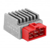 REGULATEUR DE TENSION 50 A BOITE ADAPTABLE APRILIA 50 RS 2T, RX 2T, RS4 2T 2011>2013, SX 2T 2011>2022 / GILERA 50 RCR, SMT 2011>2013 (12V/85W - 6 COSSES) -SELECTION P2R- 3700948226704