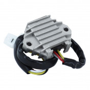 REGULATEUR DE TENSION MOTO ADAPTABLE YAMAHA 250 WRF 2003>2014, 450 WRF 2003>2011 / GAS GAS 250-300 ECF 4T 2012>2013 (12V - 4 COSSES - JAPONAIS SH672-12) (R.O 5TJ-81960-02-80) -SGR- 8434290548379
