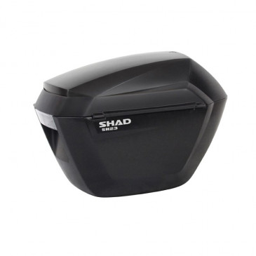 VALISE LATERALE/SIDE-CASE SHAD SH23 NOIR BRUT (fixation 3P SYSTEM vendue séparément) (D0B23100) (PAIRE)