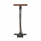 FLOOR PUMP - ZEFAL PROFIL MAX FP65 GREY ALUMINIUM BODY - DIGITAL GAUGE 12BARS - SWITCH CONNECTION VP/VS - WOODEN HANDLE. 3420580868017
