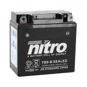 BATTERY 12V 9 Ah NB9-B NITRO SLA SANS ENTRETEIN "READY TO USE" (Long 135mm x Wd 75mm x Ht 139mm)