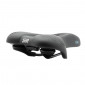 SELLE ROYAL FLOAT LOISIR AVEC TROU CENTRAL A MEMOIRE DE FORME RELAXED NOIR 251x228mm 628g