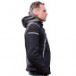 JACKET ADX RSX BLACK/WHITE M WITH REMOVABLE HOOD-WITH PROTECTIONS EXCEPT BACK PROTECTOR (APPROVED NF EN 17092-4 : 2020)
