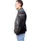 JACKET ADX RSX BLACK/BLUE M WITH REMOVABLE HOOD-WITH PROTECTIONS EXCEPT BACK PROTECTOR (APPROVED NF EN 17092-4 : 2020)