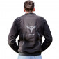 JACKET ADX RSX BLACK/GREY L WITH REMOVABLE HOOD-WITH PROTECTIONS EXCEPT BACK PROTECTOR (APPROVED NF EN 17092-4 : 2020)