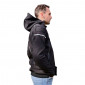 JACKET ADX RSX BLACK/GREY XL WITH REMOVABLE HOOD-WITH PROTECTIONS EXCEPT BACK PROTECTOR (APPROVED NF EN 17092-4 : 2020)