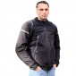 VESTE/BLOUSON ADX RSX NOIR/GRIS XL AVEC CAPUCHE AMOVIBLE (AVEC PROTECTIONS/SANS PLAQUE DORSALE) (HOMOLOGUE NF EN 17092-4 : 2020)