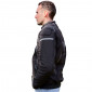 JACKET ADX RSX BLACK/GREY XL WITH REMOVABLE HOOD-WITH PROTECTIONS EXCEPT BACK PROTECTOR (APPROVED NF EN 17092-4 : 2020)