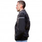 JACKET ADX RSX BLACK/GREY 2XL WITH REMOVABLE HOOD-WITH PROTECTIONS EXCEPT BACK PROTECTOR (APPROVED NF EN 17092-4 : 2020)