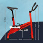 SWIMMING POOL EXERCISE BIKE K1 - (colors choice : silver-white- blue-grey- yellow- pink-red )