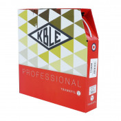 CABLE SHEATH - TRANSFIL - FLAT SECTION WIRE 26/10 WHITE (50M) 3700086801603