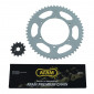 KIT CHAINE ADAPTABLE GILERA 50 SMT RACING 2011>2016 420 13x53 (DIAM COURONNE 108/123/6.5) -AFAM- 8020775038604