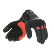 GLOVES-SPRING/SUMMER TUCANO -FOR LADY- LADY PENNA BLACK/RED - EURO 6,5 (XS) (APPROVED EN 13594:2015-CE) (TOUCH SCREEN FUNCTION) 8026492139976