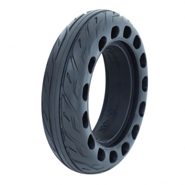 TYRE FOR E-SCOOTER 200 X 50 BLACK - SOLID TYRE HONEYCOMB STRUCTURE ( internal Ø110mm)