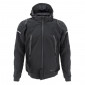 JACKET - ADX RSX BLACK/GREY S -WITH REMOVABLE HOOD-WITH PROTECTIONS EXCEPT BACK PROTECTOR- (APPROVED NF EN 17092-4 : 2020)