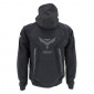JACKET ADX RSX BLACK/GREY L WITH REMOVABLE HOOD-WITH PROTECTIONS EXCEPT BACK PROTECTOR (APPROVED NF EN 17092-4 : 2020)